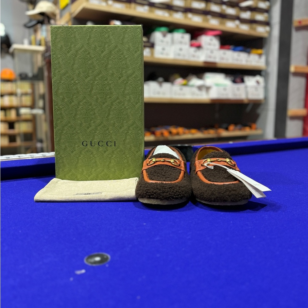 Gucci Wool Loafers